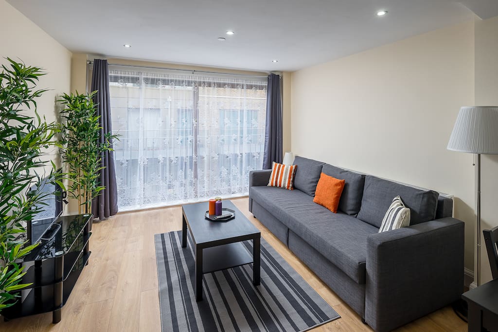 Large light living area