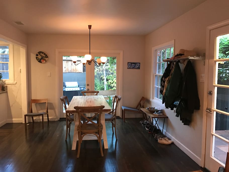 Dining room (view from living room)