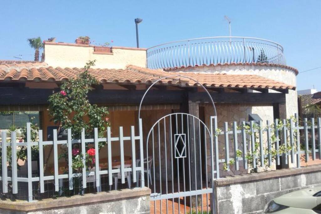 ingresso villa