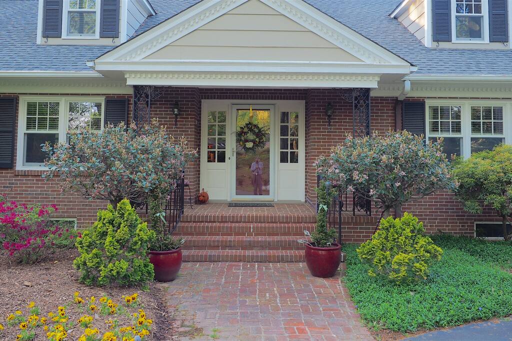 Main entry to our home and the apartment