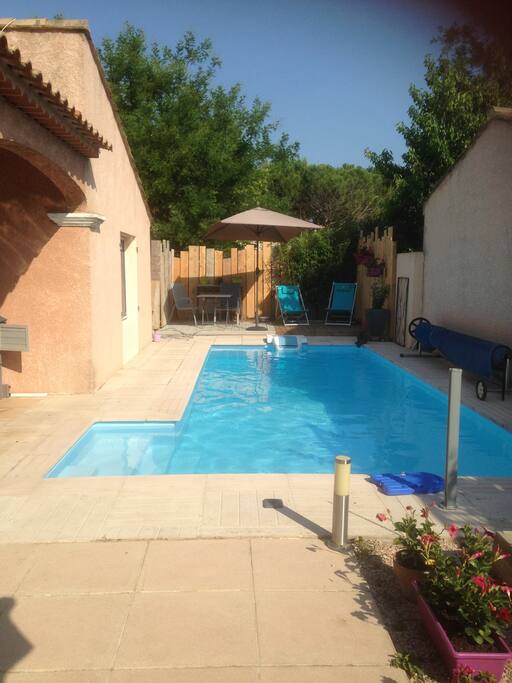 Piscine accessible aux voyageurs