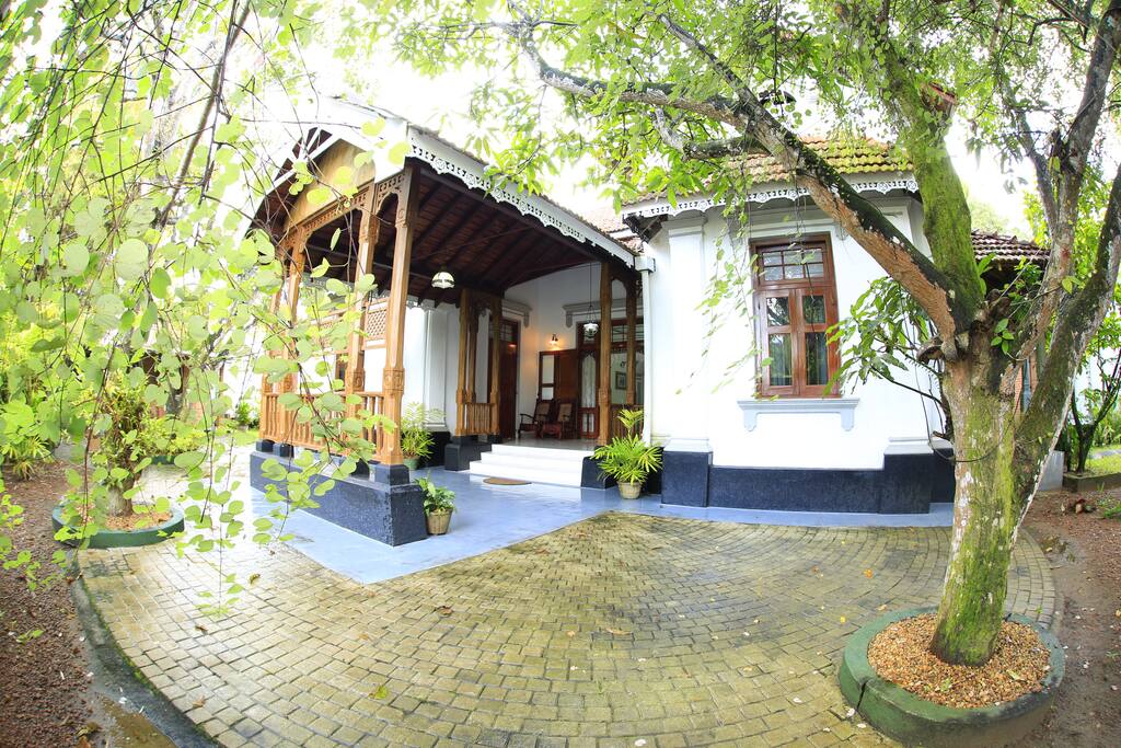 Front of the Villa