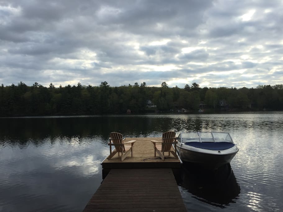 Waterfront cottage with brand new dock