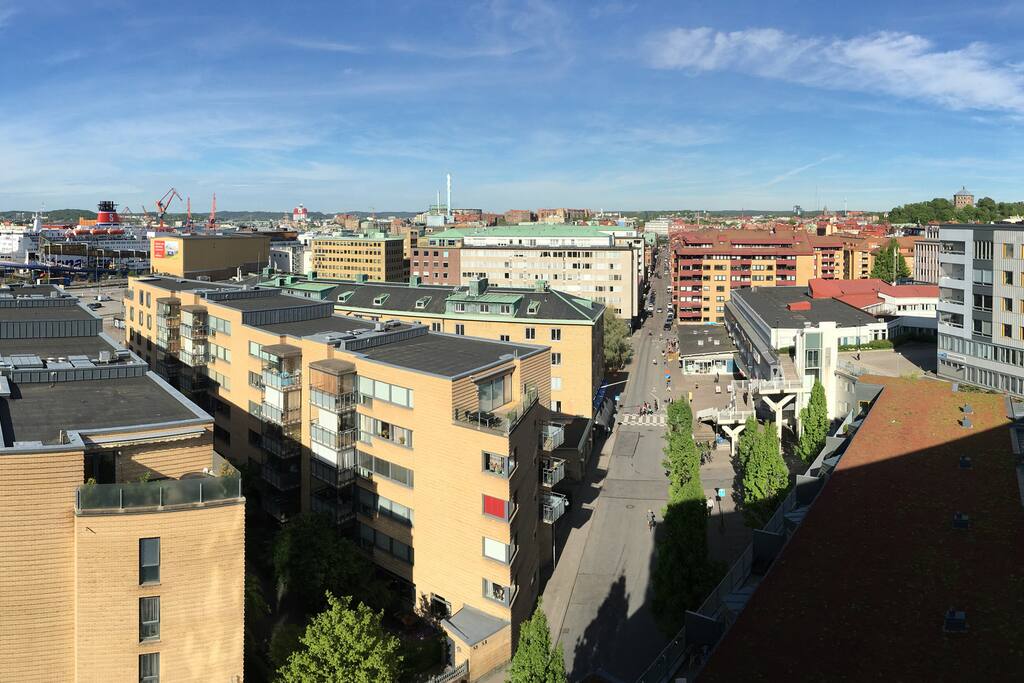 Utsikt från lägenheten