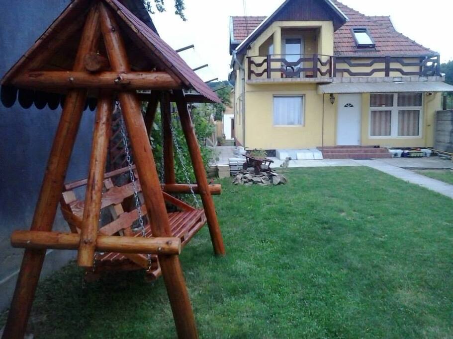 Relax on the swing