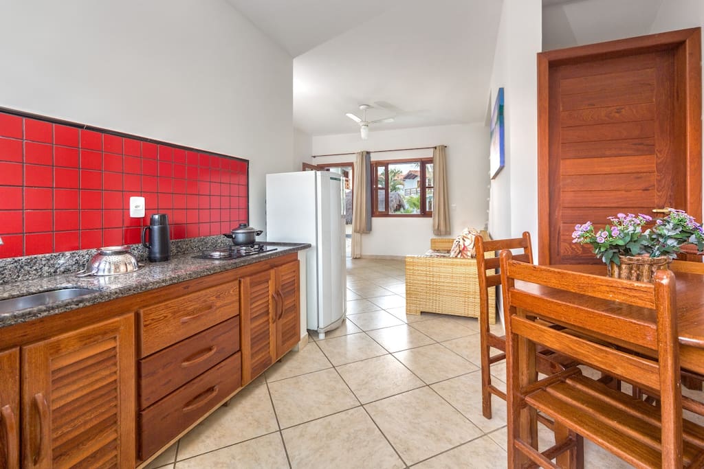 Cozinha e sala