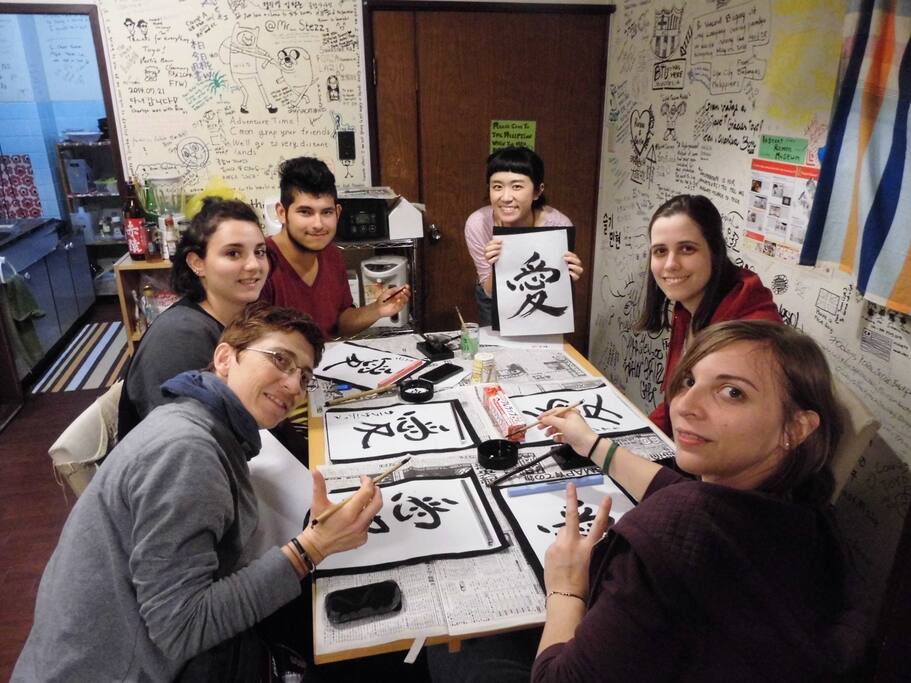 Calligraphy class