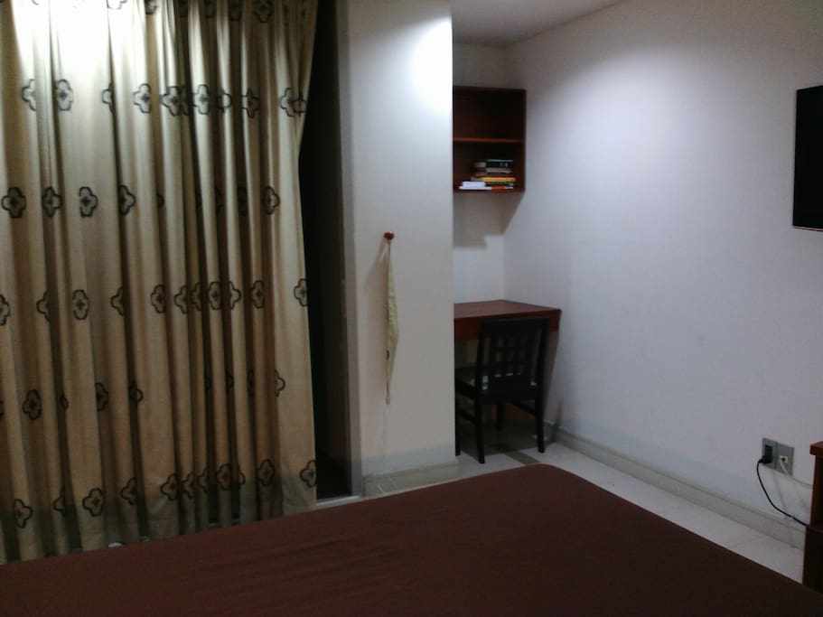 This is also the main bedroom, with the view from the other side