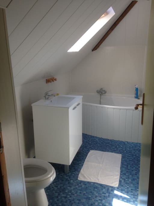 salle de bain étage