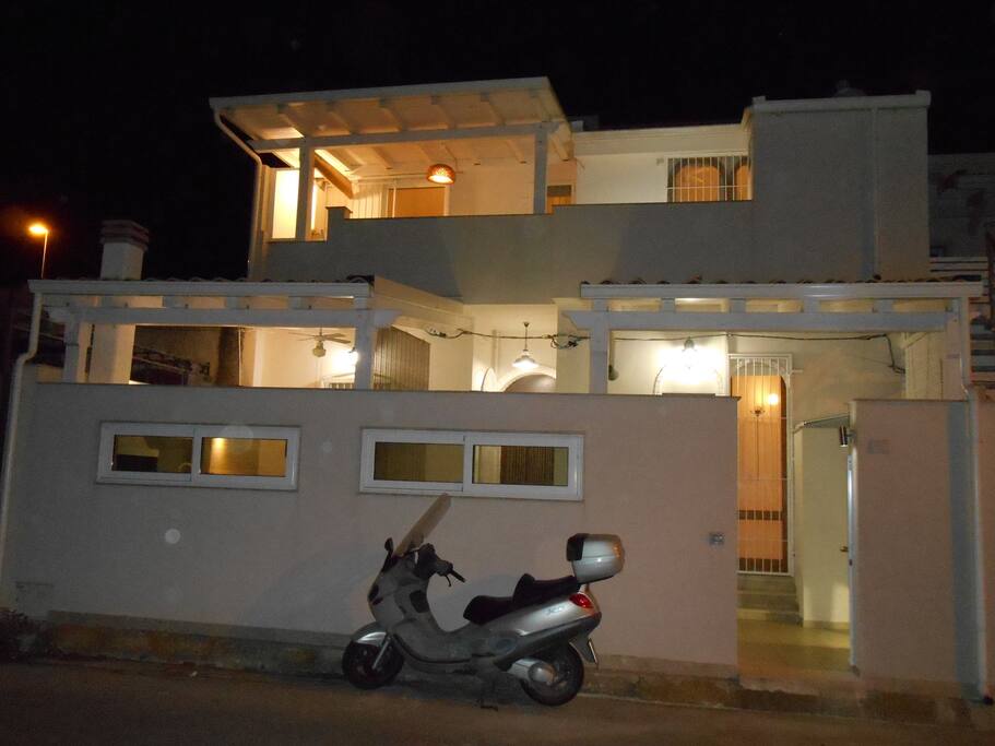 Notturno esterno casa "Ammare"