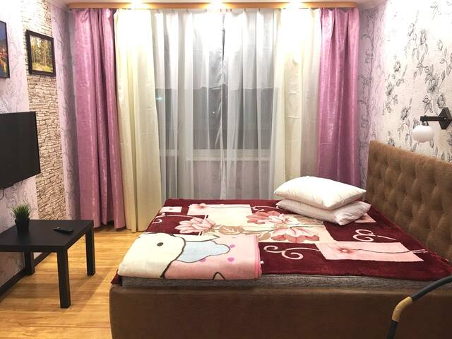 Cozy apartments with 2 bedrooms. Downtown.