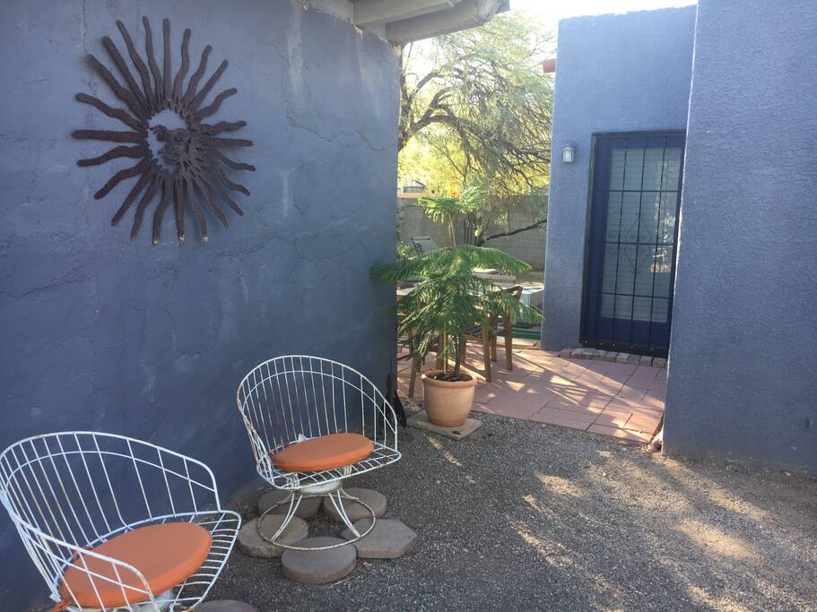 Entrance to guest suite