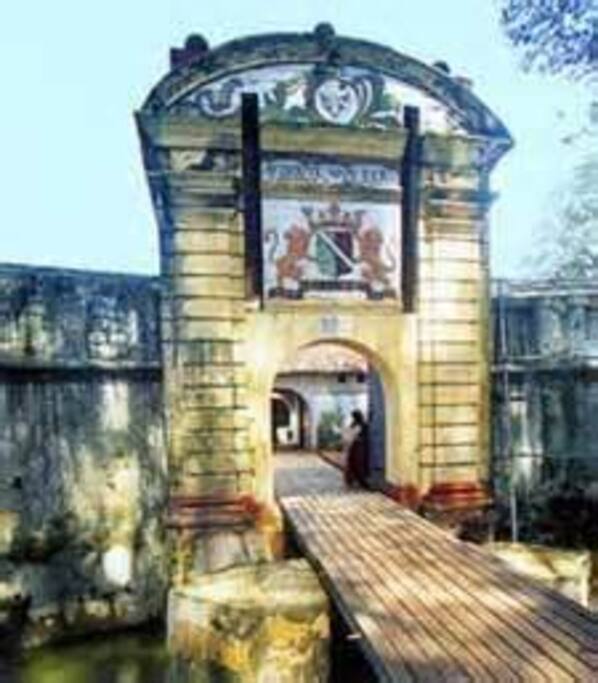 Old Dutch Star Fort Entrance