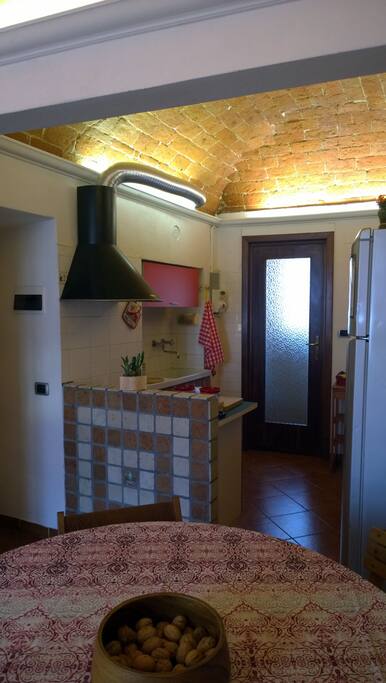 Ingresso e angolo cottura
