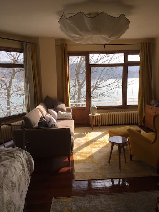 Even in winter the view is great
