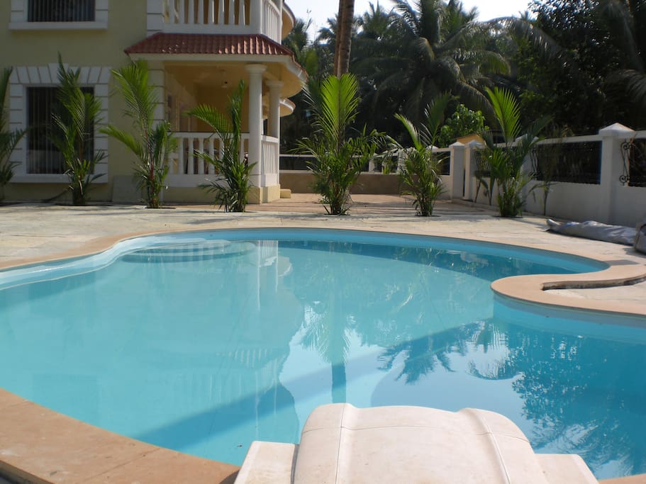 Secluded pool