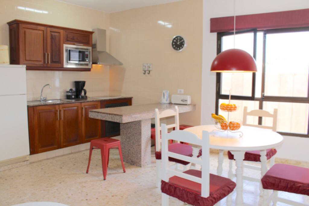 Kitchen and dinning table