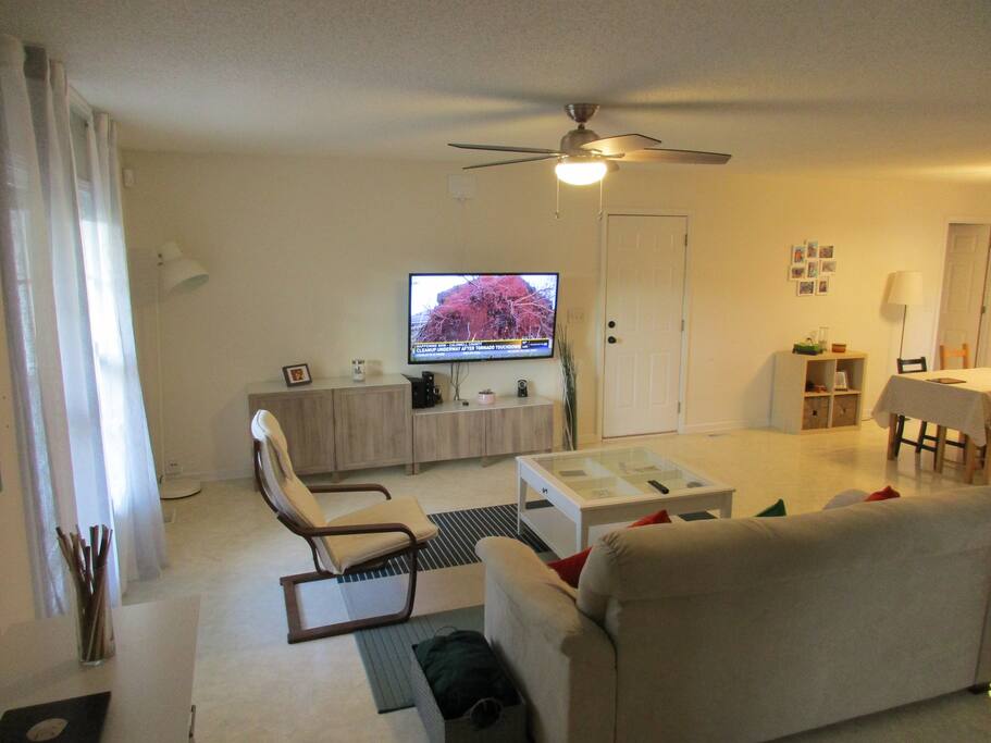Living room with TV