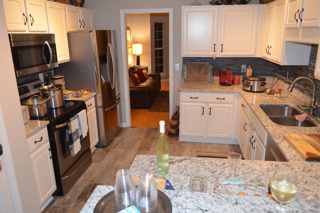 Beautiful open kitchen