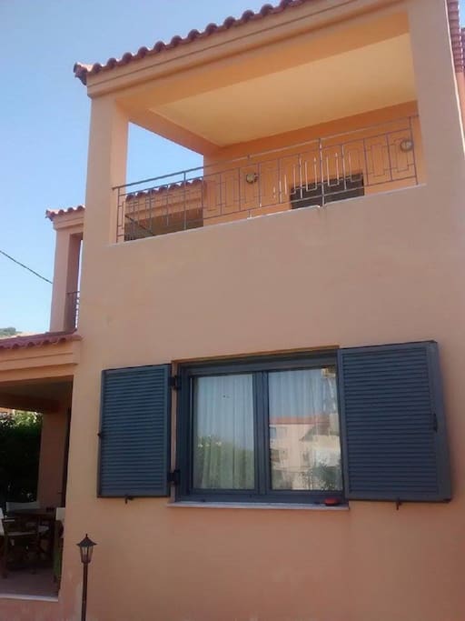 Facade of the house