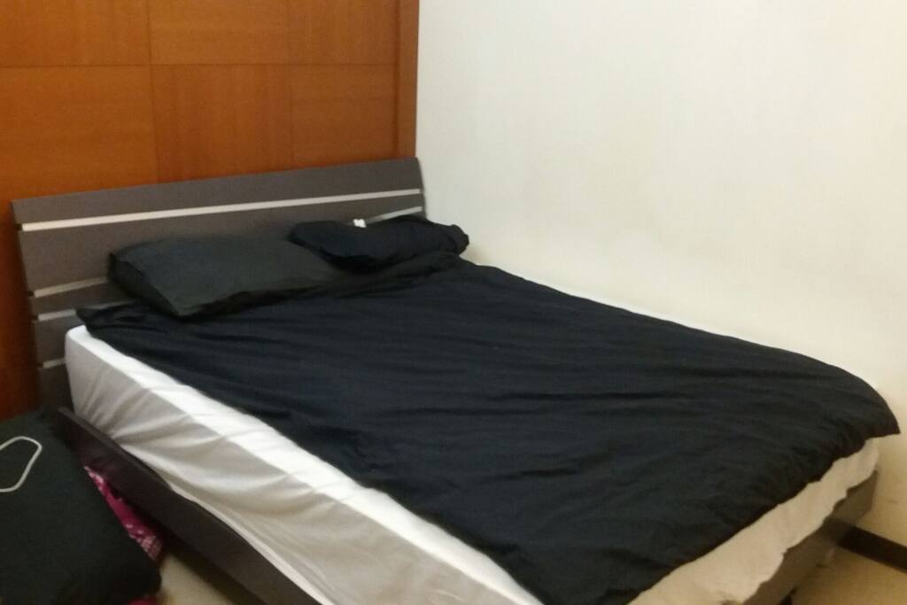 Master Bedroom with comfortable double bed.