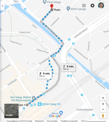 RIVIER BUURT BIJ CENTRUM EN STATIONS vechtstraat