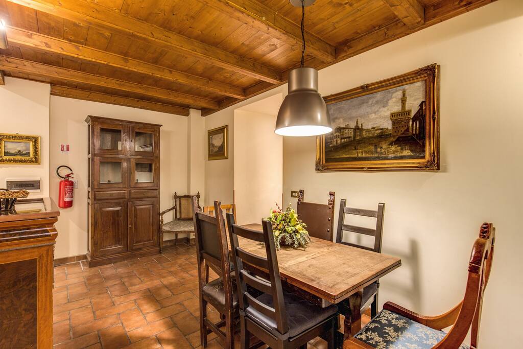 UNIT A: the dining room is near the kitchen