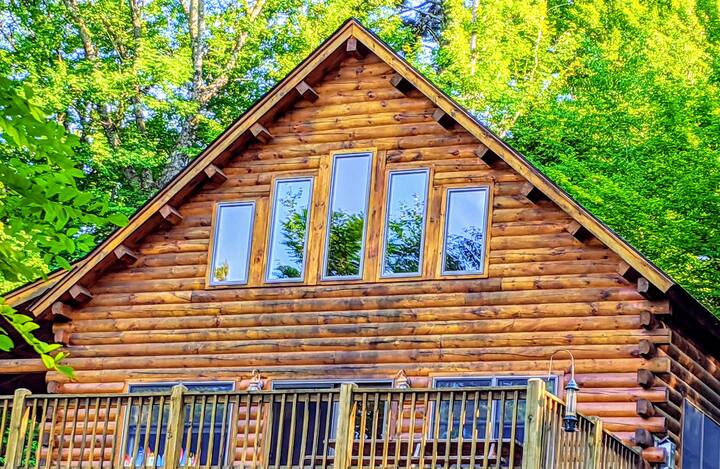Upscale Cabin In The White Mountains Cabins For Rent In Albany New Hampshire United States