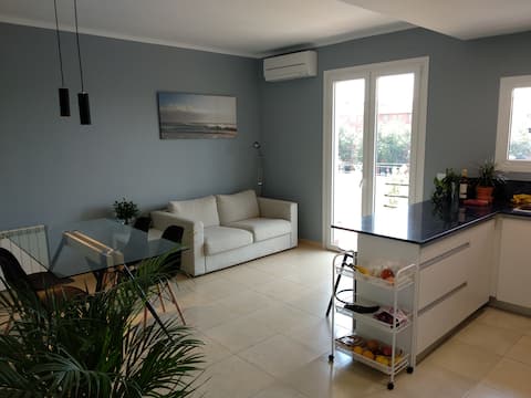 Single room in flat with views over the river