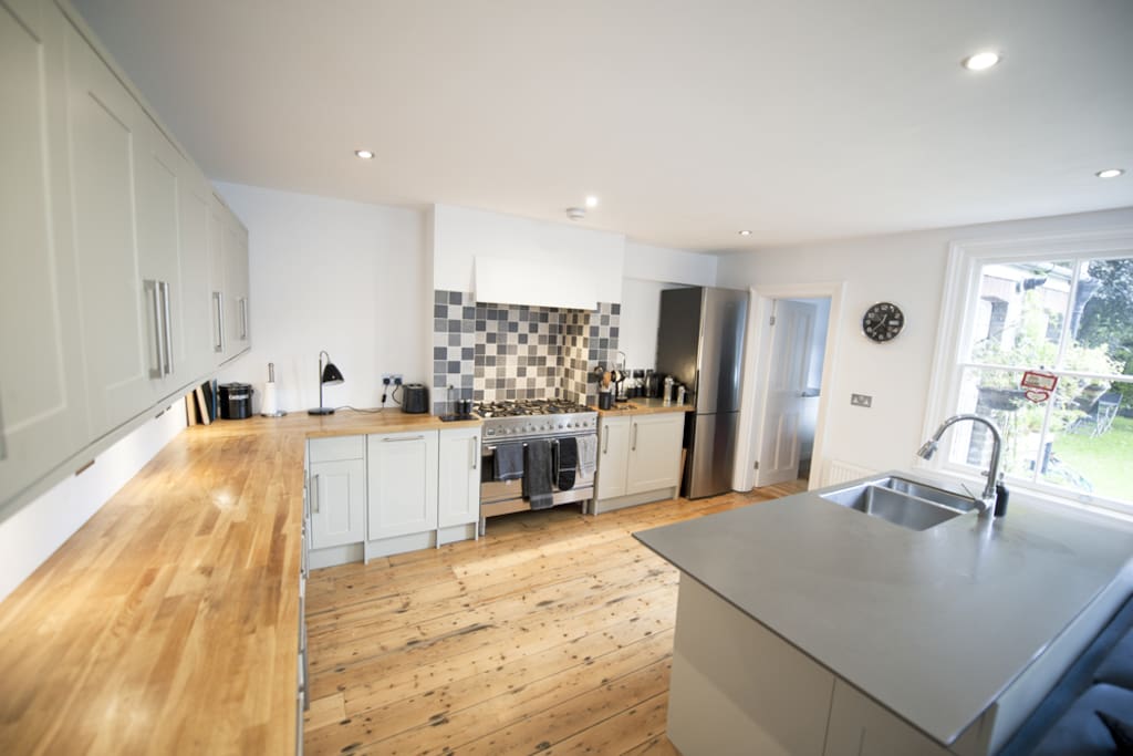 Kitchen with utility room and down stairs toilet