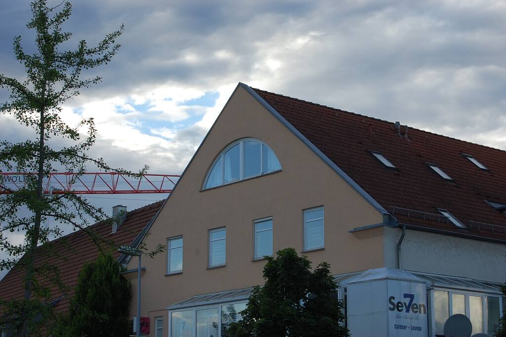 Die Wohnung von außen.