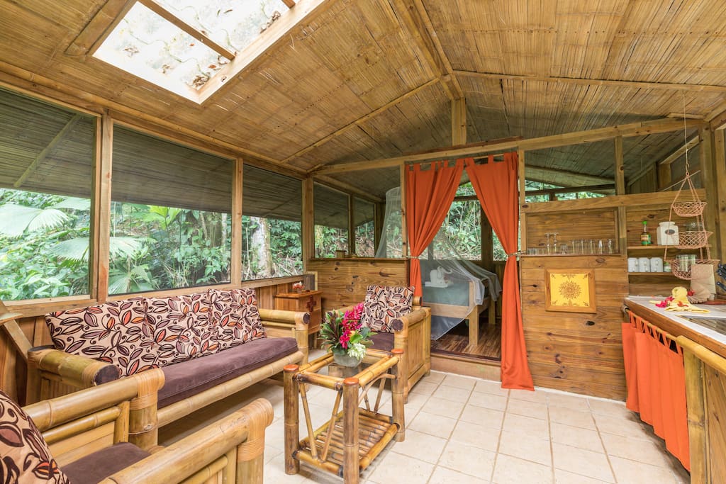 Casa del Sol interior living area