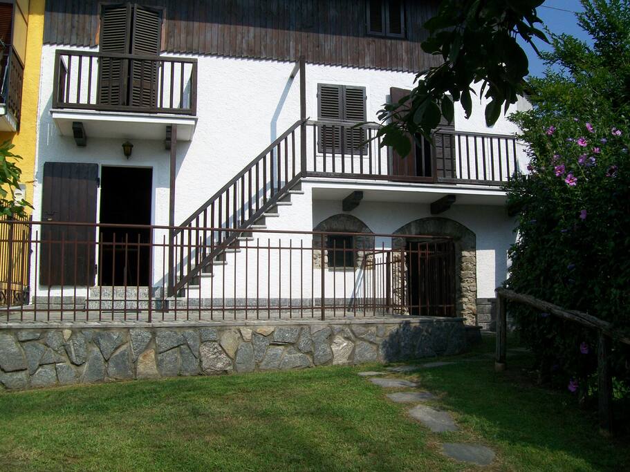 facciata della casa