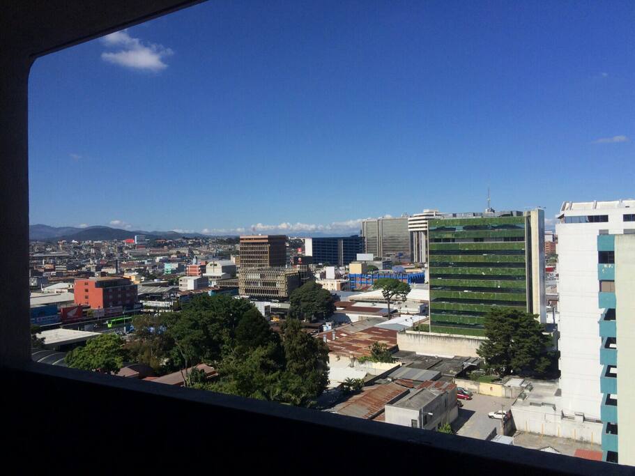 View from the balcony.