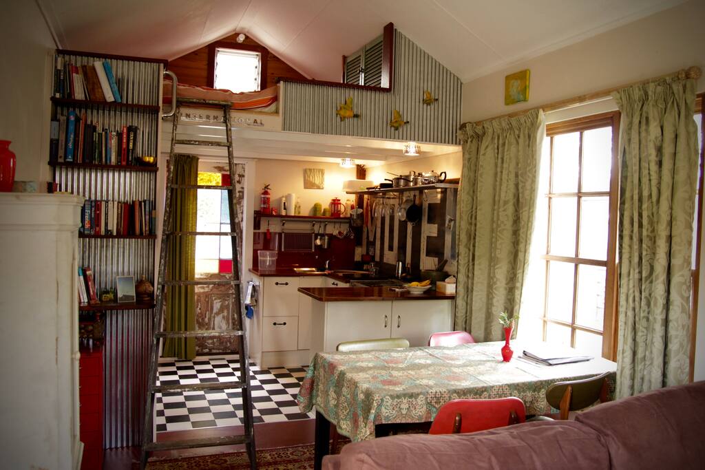 Tiny house living at its quirkiest!