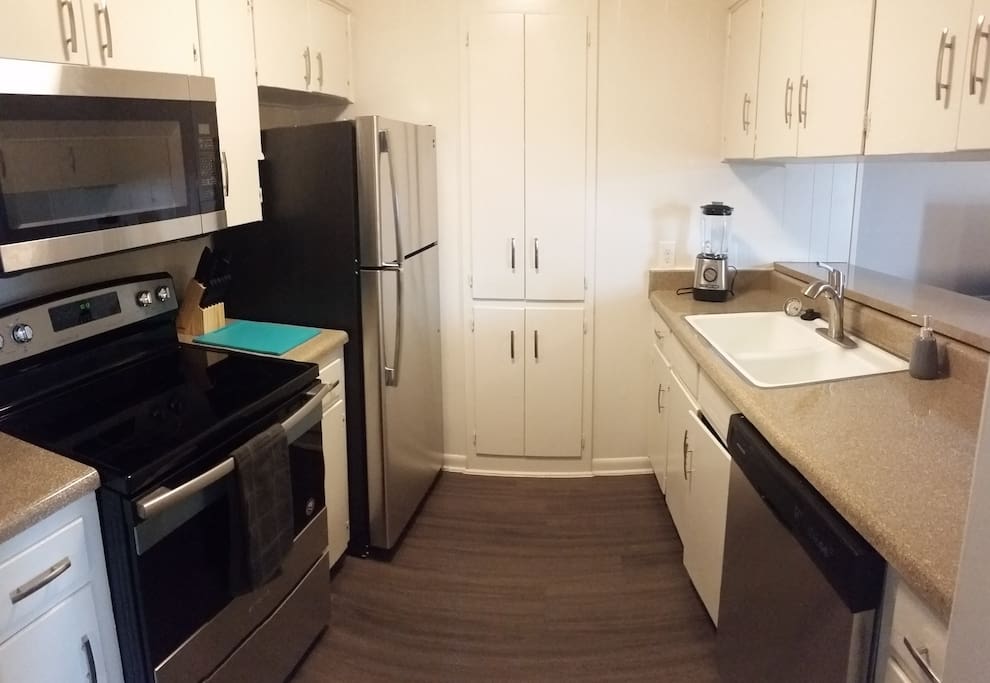 New Stainless Steal Appliances
