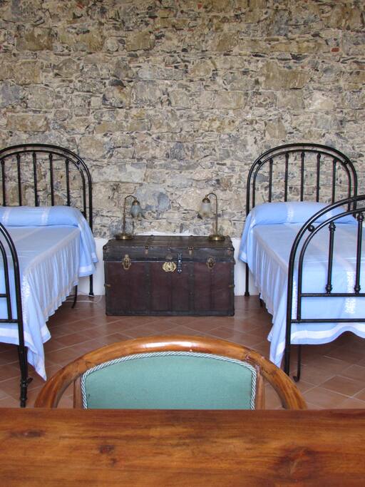 The beds