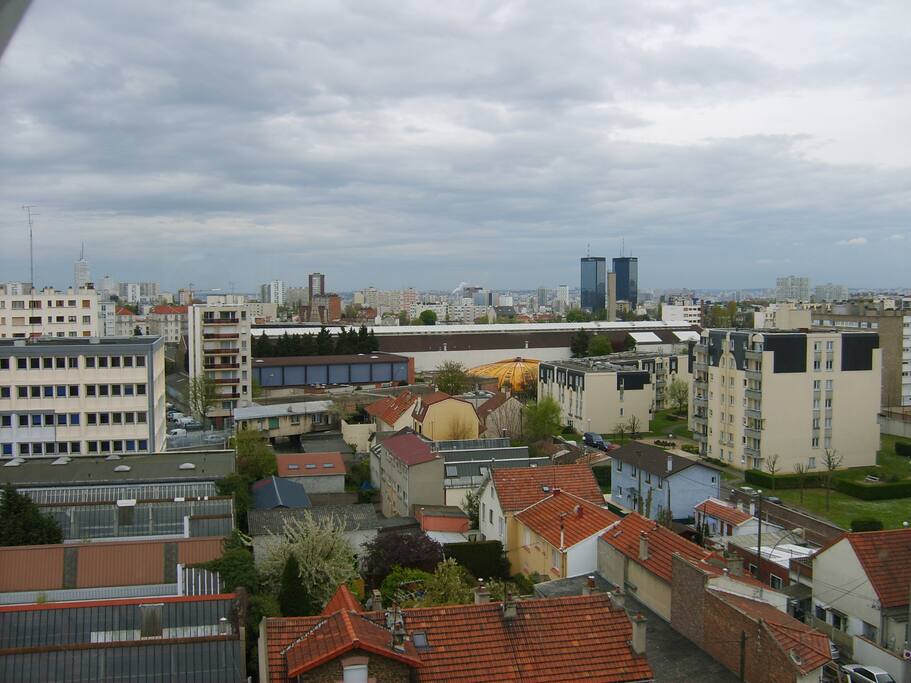vue dégagée, au 8ème étage