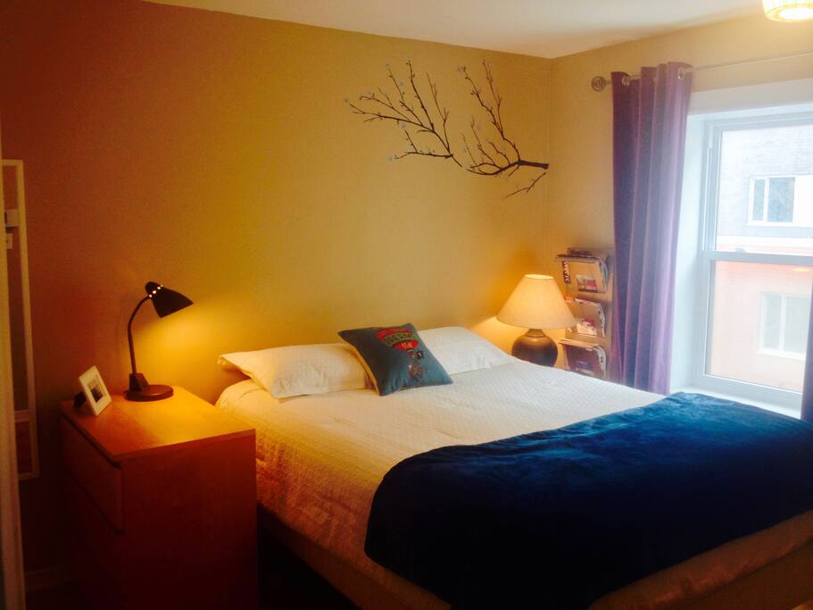 Chambre principale, lit Queen Size / Bedroom 1, King Size bed