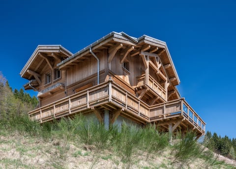 LE CERF DES HAUTES-VOSGES chalet, jacuzzi, sauna