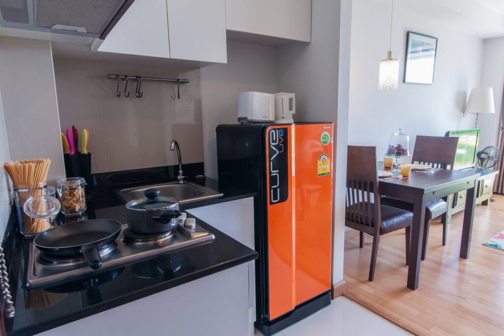 Kitchen and Dining Area