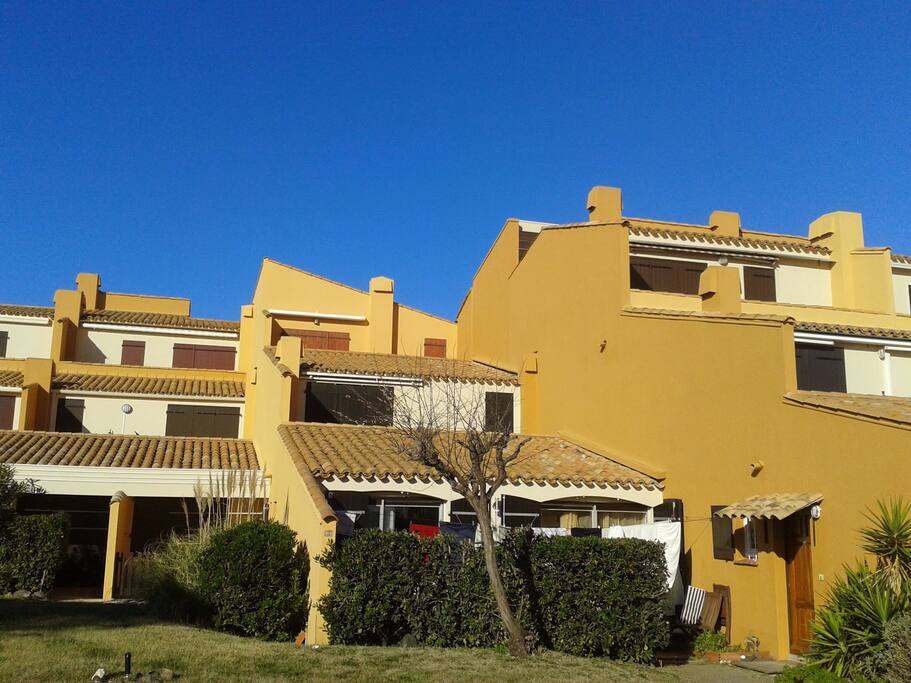 Appartement en rez de jardin