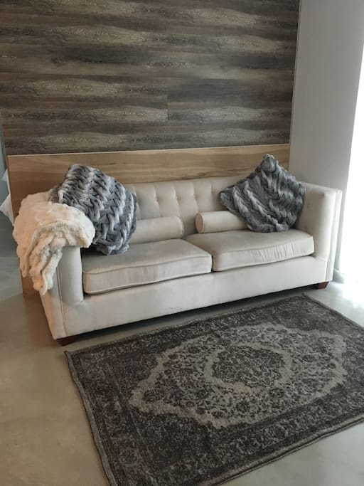 Living Room with Partial Enclosure