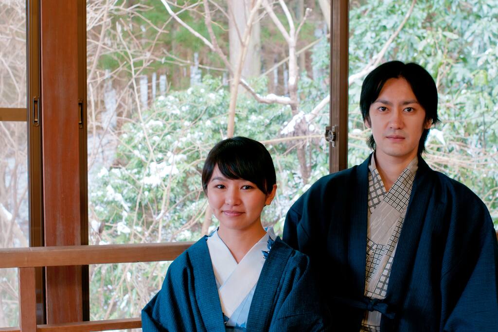 Yukata (Japanese Summer Wear) is free for rent :)