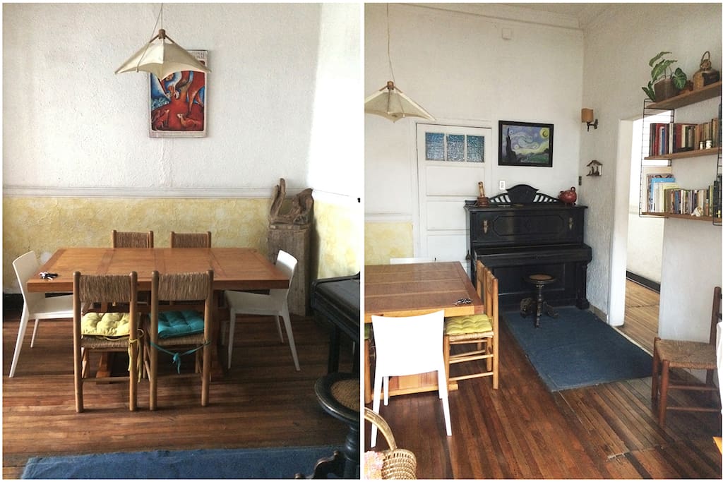 Dining room & Piano