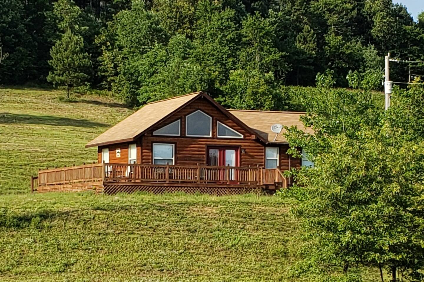 Flat Creek Cabin Cabins For Rent In Vandervoort