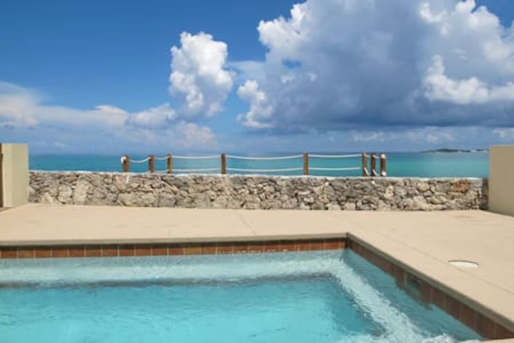 Massive Outdoor Patio with Private Plunge Pool