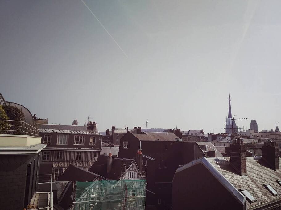 Vue depuis le salon