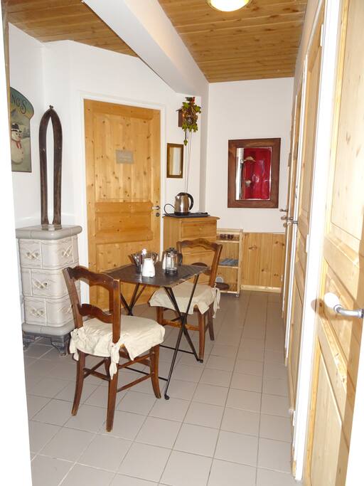 Espace petit déjeuner