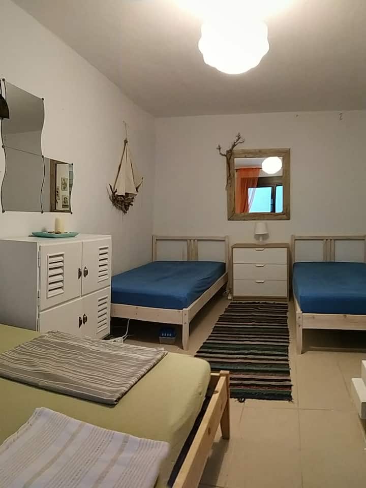 La habitación del sótano.